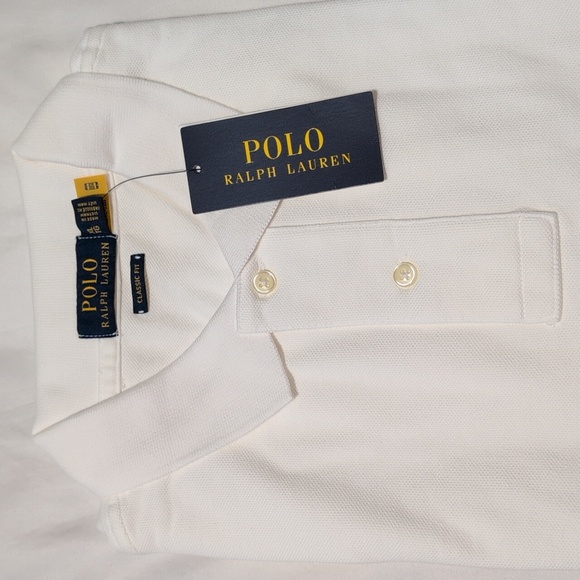 Ralph Lauren White Polo Shirt. - Picture 4 of 10